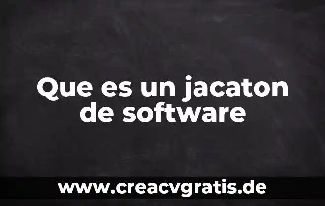 Que es inflación sus consecuencias causas y tipos 3 Que es un jacaton de software