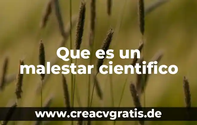 Que es nombre cientifico uso de la hierbabuena y para 8 Que es un malestar cientifico
