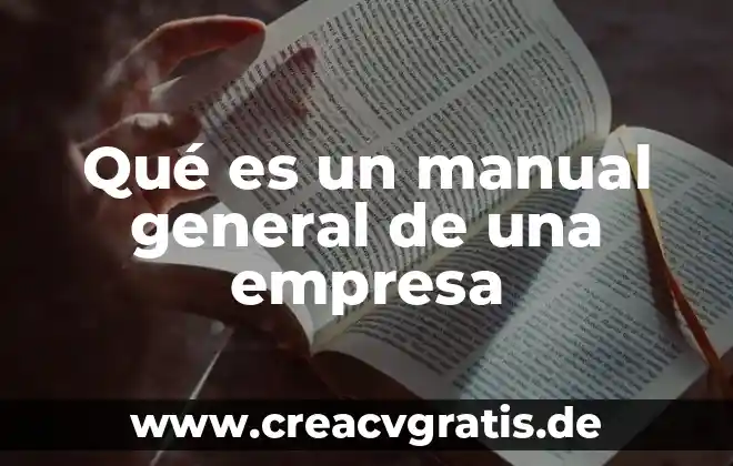 Qué es la proteinuria en un examen general de orina 4 Qué es un manual general de una empresa