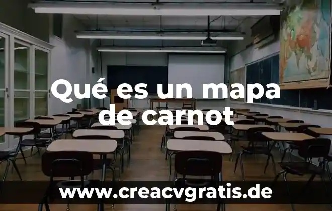 Qué es electrónica etimología 5 Qué es un mapa de carnot