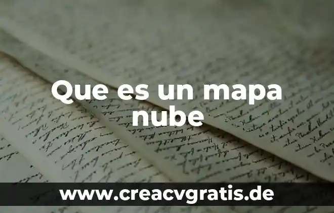 Mapa mental de que es la psicología anormal 5 Que es un mapa nube