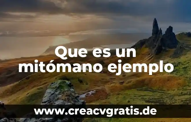 Qué es una filosofía empresarial ejemplo 6 Que es un mitómano ejemplo