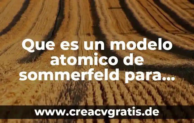 Que es la disciplina segun el mensaje a garcia 5 Que es un modelo atomico de sommerfeld para un amaqueta