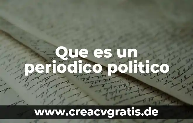 Qué es el número periódico ejemplos 3 Que es un periodico politico