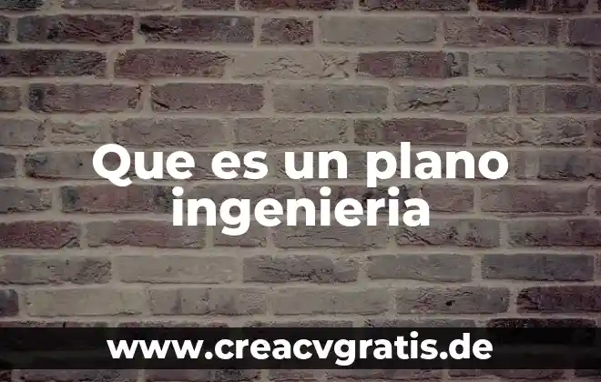 Que es plano transversal significado 5 Que es un plano ingenieria