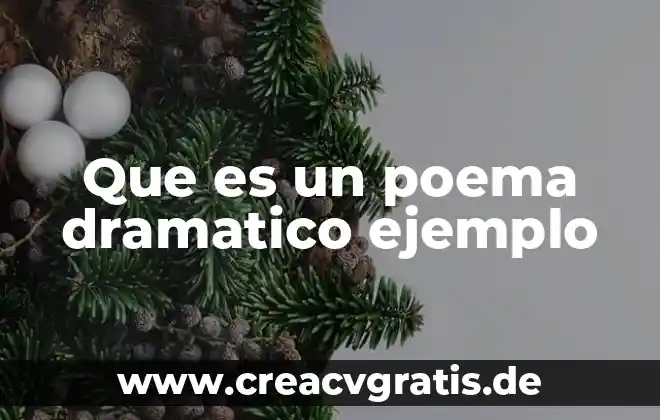 Que es el precio del dinero ejemplo 5 Que es un poema dramatico ejemplo