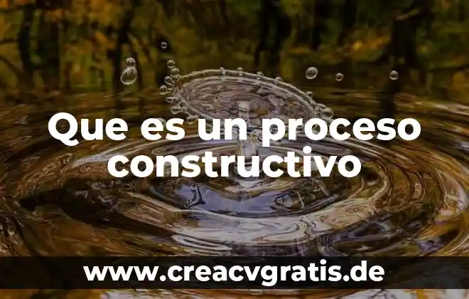 Qué es semejanza y cuáles son los tipos 6 Que es un proceso constructivo