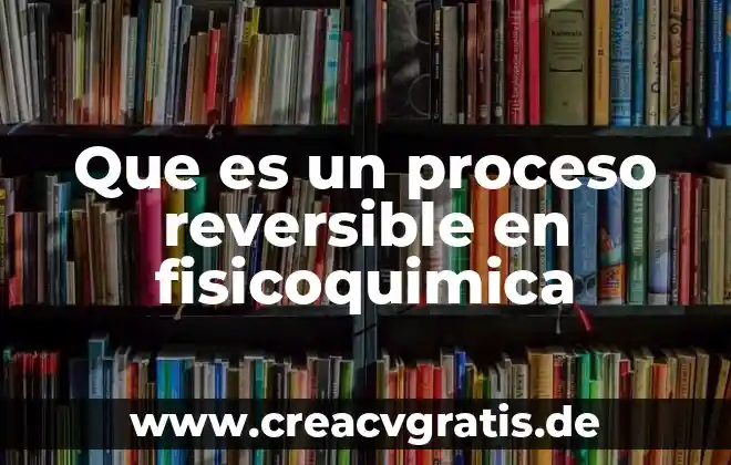 Ser integral que es 5 Que es un proceso reversible en fisicoquimica