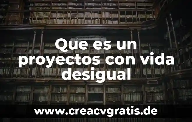 Que es seminario y vida en el espiritu 3 Que es un proyectos con vida desigual