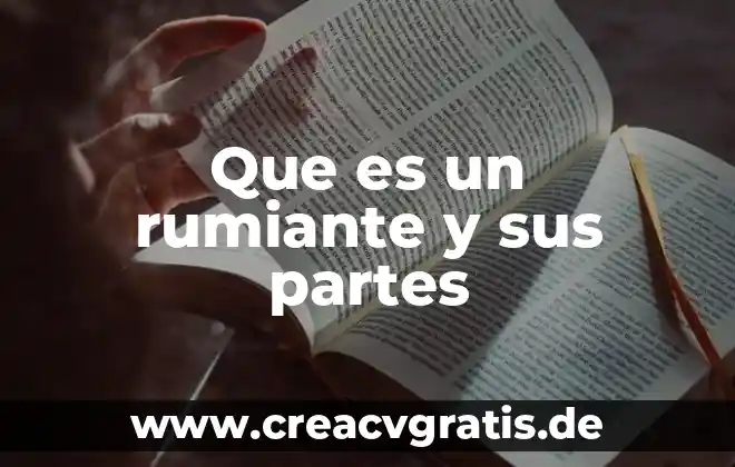 Que es un monomio partes de un termino algebraico 8 Que es un rumiante y sus partes