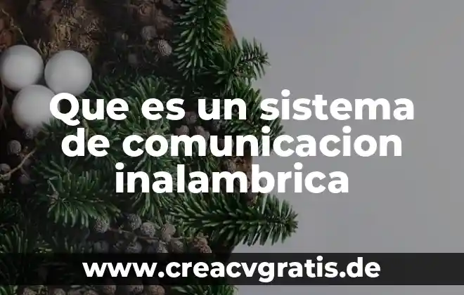 Qué es una tarjeta de red inalámbrica USB 4 Que es un sistema de comunicacion inalambrica