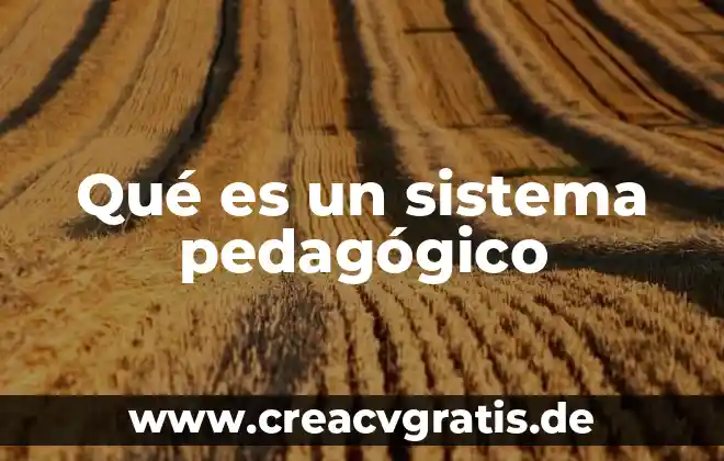 Que es un factor de señal sistema taguchi 5 Qué es un sistema pedagógico