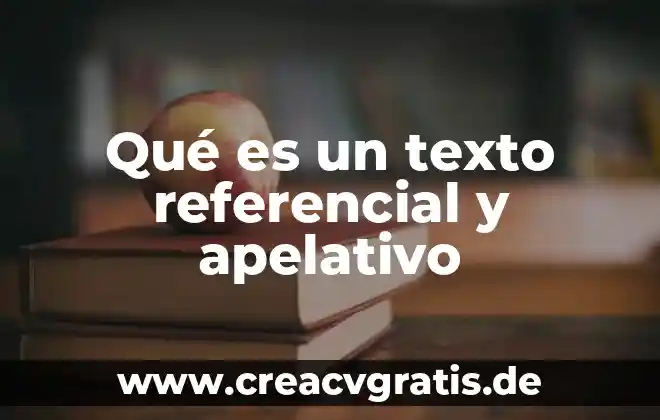 Que es una firma y texto 8 Qué es un texto referencial y apelativo
