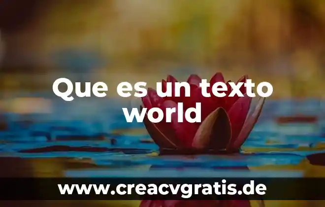 Para que es bueno el agua de jengibre y canela 5 Que es un texto world