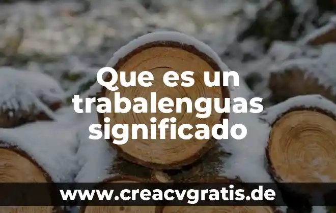 Que es nombre comun significado para zoologia 7 Que es un trabalenguas significado