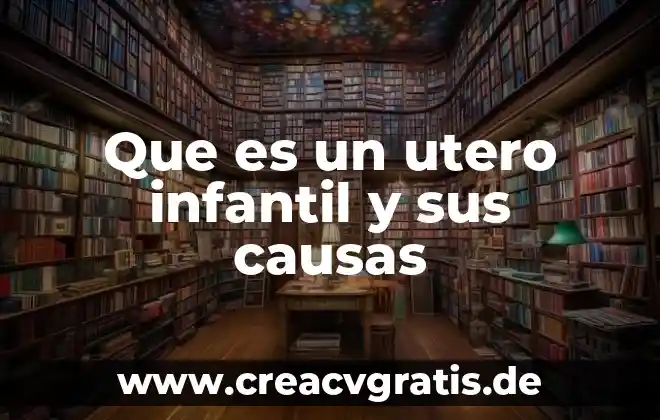 Que es la prostitucion y sus principales causas 3 Que es un utero infantil y sus causas