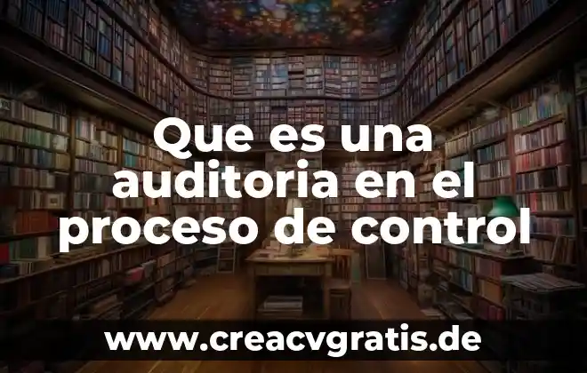 Qué es nombres auditoria de formulas en excel 4 Que es una auditoria en el proceso de control