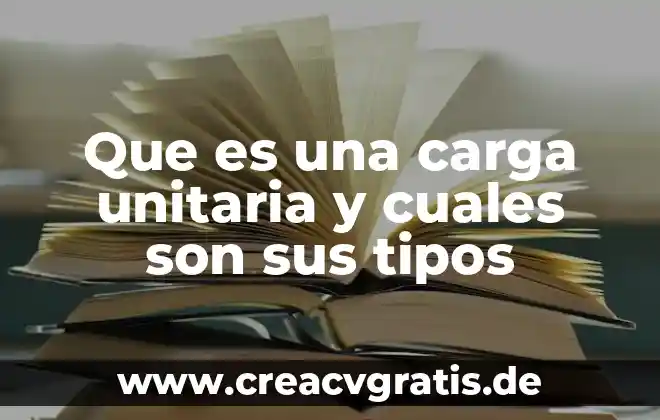 Que es un indicador y cuales son sus caracteristicas 8 Que es una carga unitaria y cuales son sus tipos