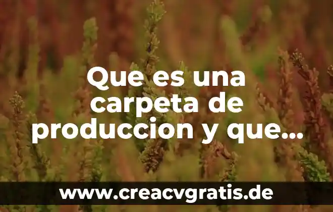 Que es lo que contiene un altar y que significado 8 Que es una carpeta de produccion y que elementos contiene