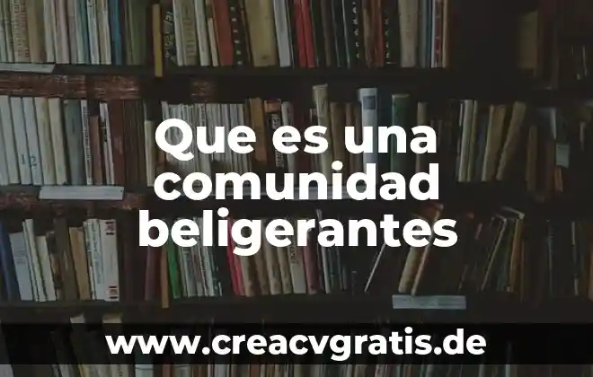 Que es el bullying y tipos de bullying 6 Que es una comunidad beligerantes