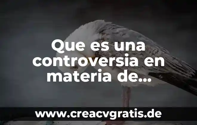 Que es un argumento en la materia de logica 7 Que es una controversia en materia de arrendamiento