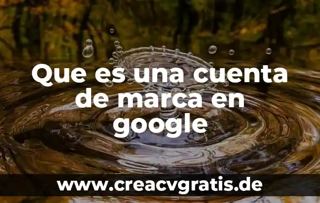 Que es un presostato de un compresor marca shamal 3 Que es una cuenta de marca en google