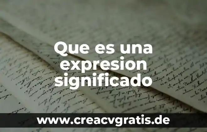 Que es una norma significado 8 Que es una expresion significado