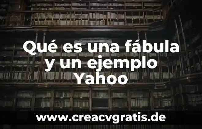 Que es una fabula con dibujo 4 Qué es una fábula y un ejemplo Yahoo