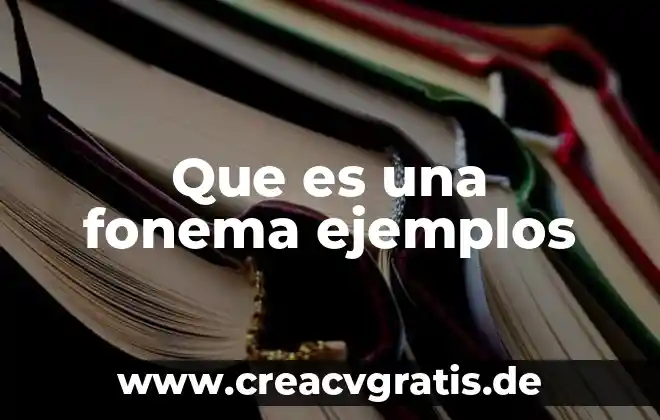 Que es el software autorizado 6 Que es una fonema ejemplos