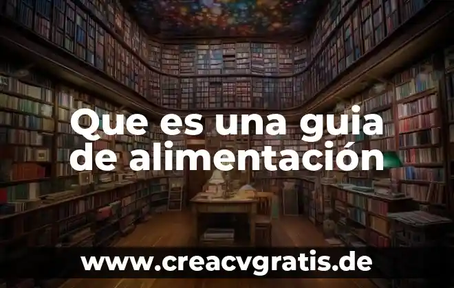 Que es circuncidado concepto 4 Que es una guia de alimentación