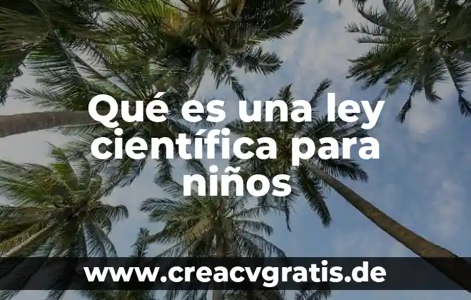 Que es la notacion cientifica ejemplos tipos 6 Qué es una ley científica para niños
