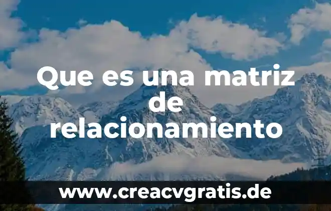 Que es un cerco sanitario en ciclopedia libre 4 Que es una matriz de relacionamiento