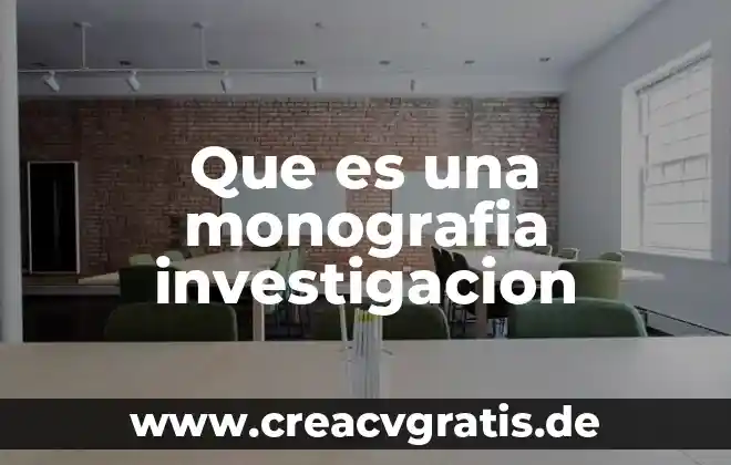 Qué es la bioquímica orgánica 3 Que es una monografia investigacion