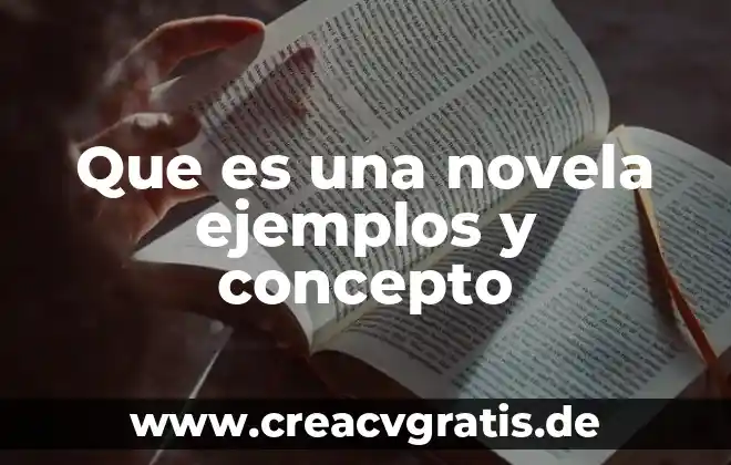 Perspicacia que es significado y concepto 8 Que es una novela ejemplos y concepto