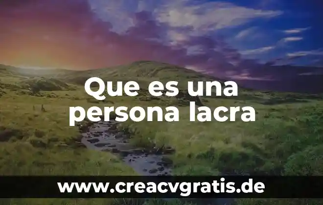 Que es el zodiaco de una persona 3 Que es una persona lacra
