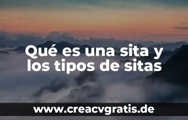 Que es una tecnica didactia proceso de capacitacion 3 Qué es una sita y los tipos de sitas