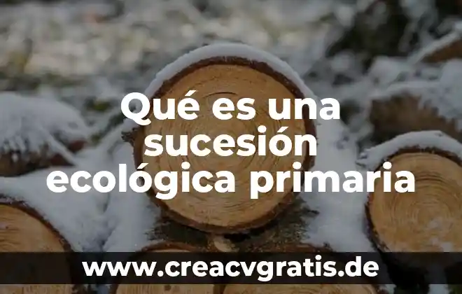 Qué es un múltiplos de un número sexto grado primaria 8 Qué es una sucesión ecológica primaria