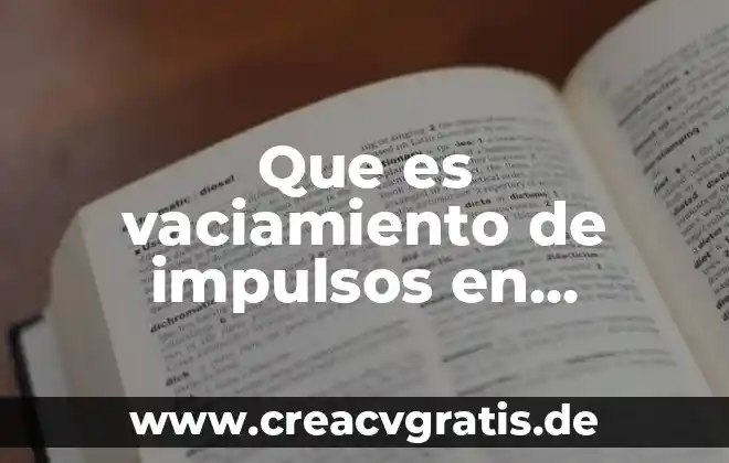 Px que es en psicología 7 Que es vaciamiento de impulsos en psicología educativa