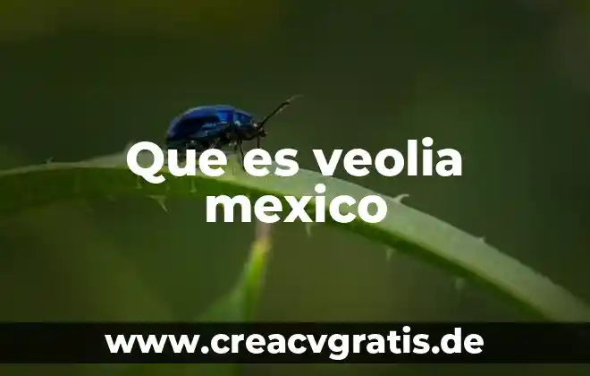 Países en México que es legal la reproducción asistida 6 Que es veolia mexico