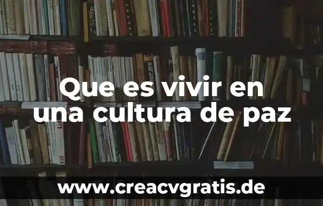 Que es la fauna de los mexicas significado yahoo 6 Que es vivir en una cultura de paz
