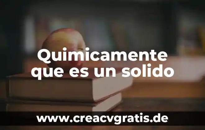 Qué es un ácido químicamente hablando 4 Quimicamente que es un solido