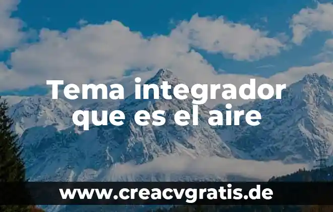 Credit collection services que es 5 Tema integrador que es el aire