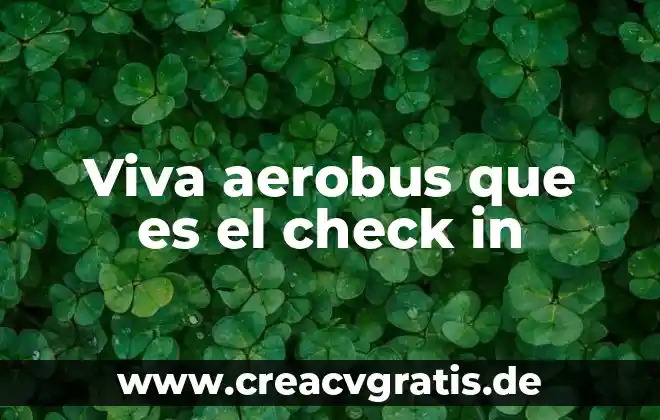 Que es la obra viva y muerta 4 Viva aerobus que es el check in