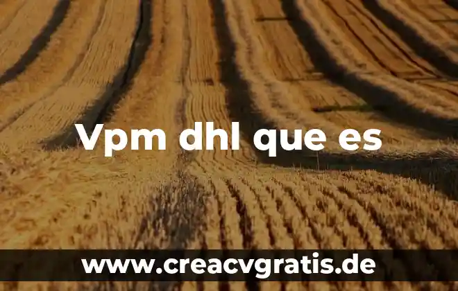 Análisis de sangre DHL para que es 7 Vpm dhl que es