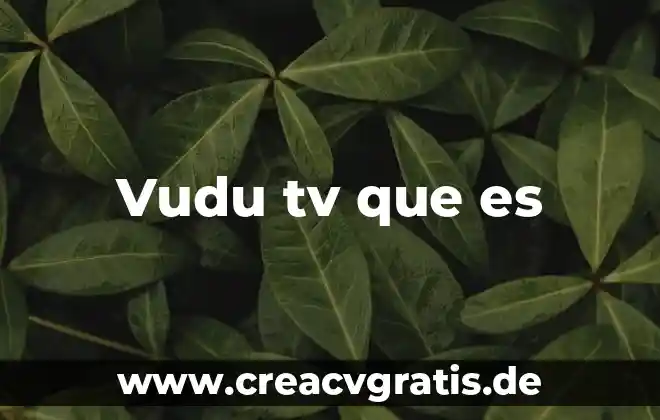 Que es linea de agua pex 6 Vudu tv que es