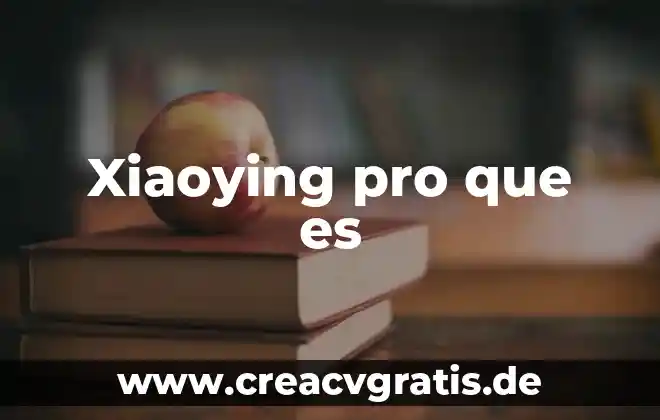 Document capture pro que es 8 Xiaoying pro que es